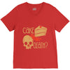 cake or death V-Neck Tee