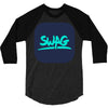 swag blu 3/4 Sleeve Shirt