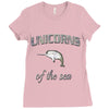 narwhal Ladies Fitted T-Shirt