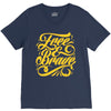free &amp; brave V-Neck Tee