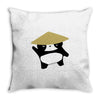 panda2 Throw Pillow