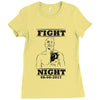 Fight Night Ladies Fitted T-Shirt