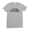 goal digger Ladies Fitted T-Shirt