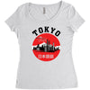Tokyo City Women's Triblend Scoop T-shirt