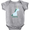 cute (2) Baby Bodysuit