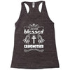 I Am One Blessed Grandmother Racerback Tank
