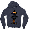 The Witch Is In Zipper Hoodie