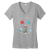 Space Lie Women's V-Neck T-Shirt