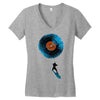 record breaker Women's V-Neck T-Shirt