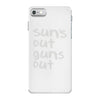 suns out guns out iPhone 7 Case