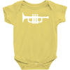 trumpet funny jazz music new Baby Onesie