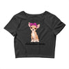 chihuahua mom Crop Top