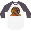 danger angry bear 3/4 Sleeve Shirt