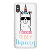 i choose to be a unicorn iPhoneX