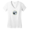 Moon Night Women's V-Neck T-Shirt
