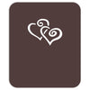 hearts sticker vinyl decal Mousepad