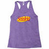new seinfeld logo Racerback Tank