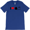 i love house music t shirt edm club wear rave electro party progressiv T-Shirt