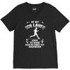 ich laufe V-Neck Tee