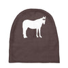 staring horse Baby Beanies