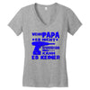 wenn papa es nicht kann Women's V-Neck T-Shirt