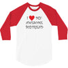I Love My Boyfriend 3/4 Sleeve Shirt