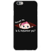 September Peeking Out Baby Girl iPhone 6/6s Case