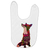floral fox Baby Bibs