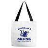 drunk as a skunk Tote Bags