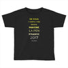 votez marine la pen france 2017 Toddler T-shirt