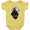 eiffel heart Baby Bodysuit