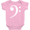 bass clef hat Baby Bodysuit