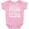i am too emotionally attached to fictional characters Baby Bodysuit