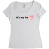 its my Heart Women's Triblend Scoop T-shirt
