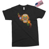 women's sugar skull purple Exclusive T-shirt