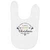 we wish you a very merry christmas Baby Bibs