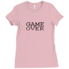 game over Ladies Fitted T-Shirt