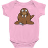 cokelat animal Baby Bodysuit