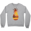 pineapple and beach Crewneck Sweatshirt