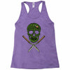 skull grass Racerback Tank