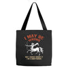 i may be wrong but i highly doubt it i'm a sagittarius Tote Bags