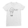 bad poetry Ladies Fitted T-Shirt