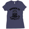 gopher it! Ladies Fitted T-Shirt