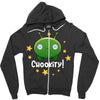 Final Space Chookity with Stars Zipper Hoodie