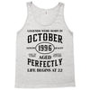 legends were born in october genuıne 1996 qualıty one kind of aged l Tank Top