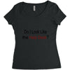 do i like the help desk Women's Triblend Scoop T-shirt