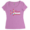 i am not insane inspired by the big bang theory, ideal birthday Women's Triblend Scoop T-shirt