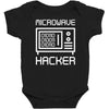 microwave hacker Baby Bodysuit