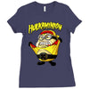 hulkaminion   yellow outfit Ladies Fitted T-Shirt