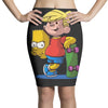 bart simpson Pencil Skirts